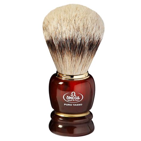 omega shaving brushes.